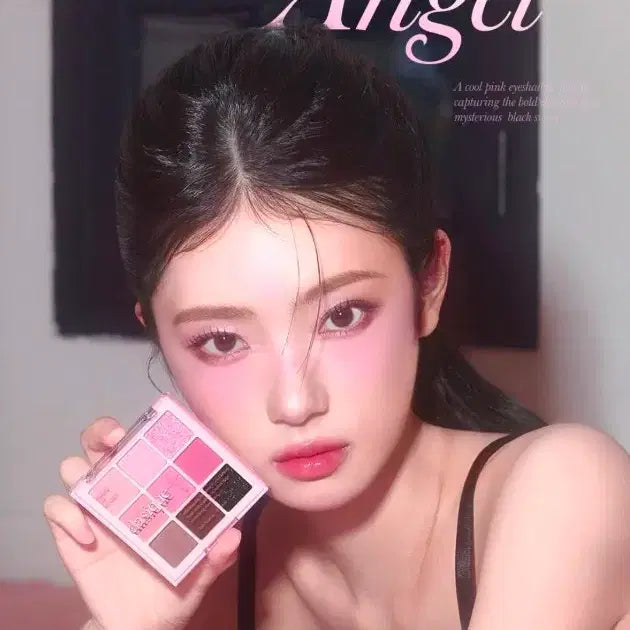 [BUNJANG] Dasique Eyeshadow Palette No. 36 Dark Angel / 데이지크 아이섀도우 팔레트 36 다크 엔젤 발레코어 쿨톤