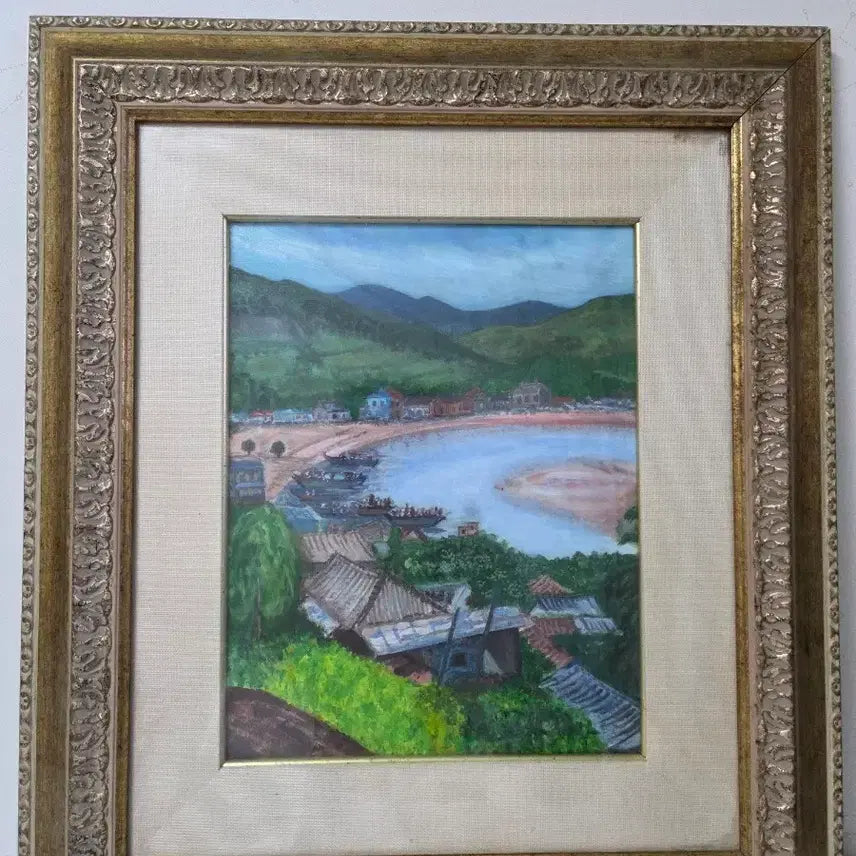 [BUNJANG] Oil Painting Landscape Framed Art / 풍경 유화 액자