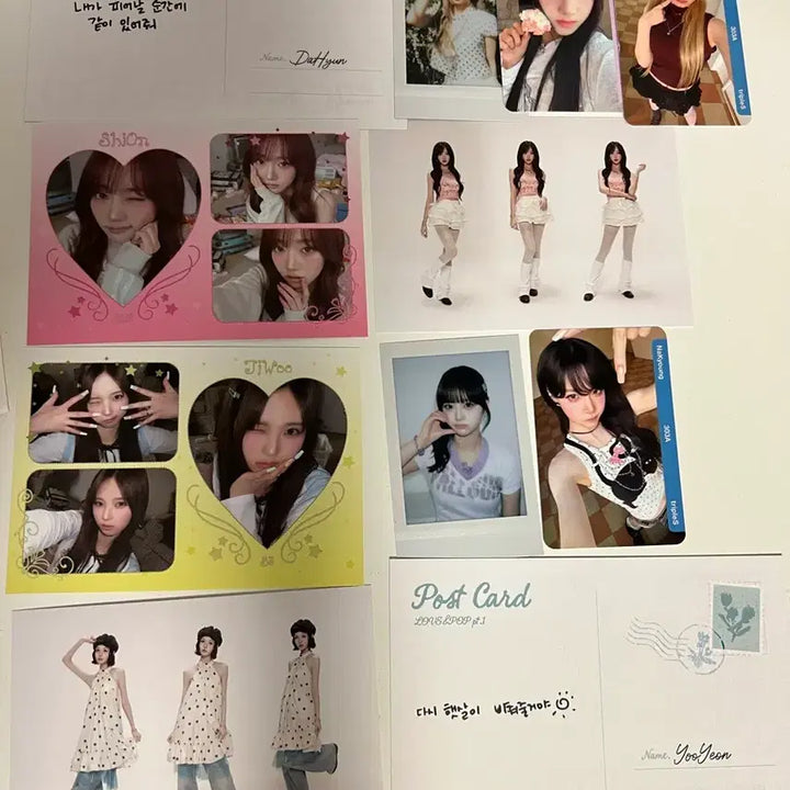 [BUNJANG] TripleS Assemble24 Object Photocard, Postcard / 트리플에스 assemble26 앨범 구성품 폴라 엽서 오브젝트 교환