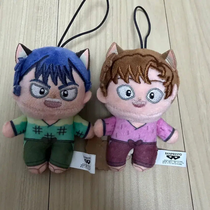 [BUNJANG] Nintama Rantarou Kemeko Tomezaburo &amp; Zenpouji Isaku Plush Bundle Set / 닌타마 란타로 케마 토메사부로 젠포우지 이사쿠 냠코 호와누이 일괄 판매
