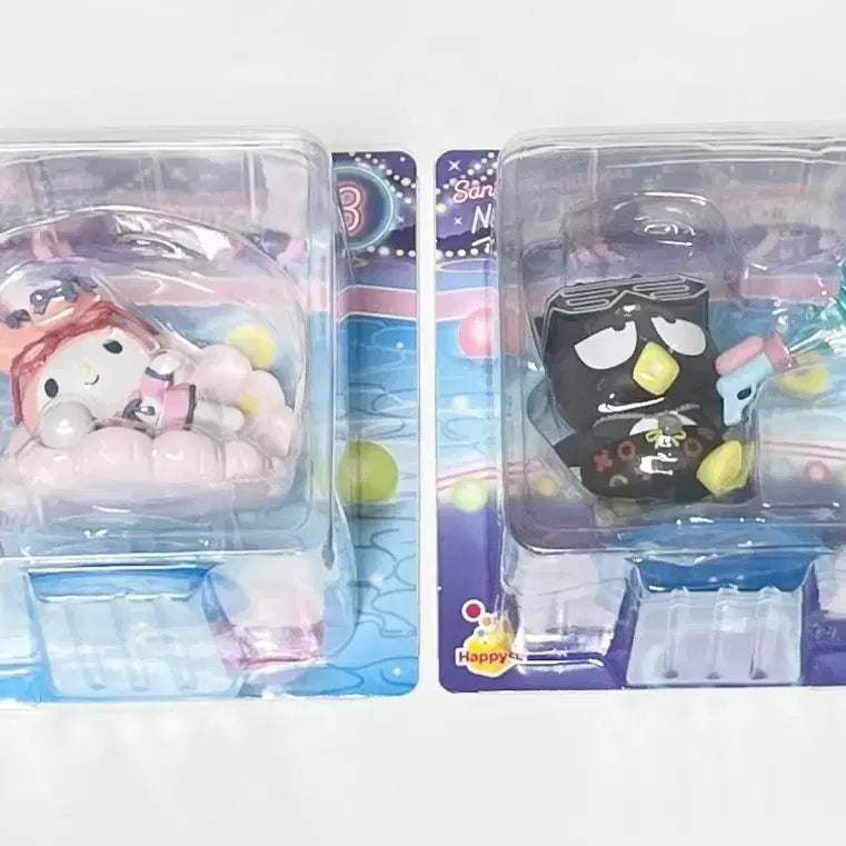 [BUNJANG] Night Pool Badtz-Maru My Melody Figure / 나이트풀 해피쿠지 배드바츠마루 마이멜로디 피규어