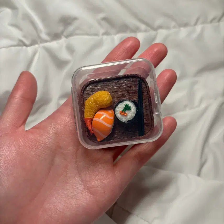 [BUNJANG] Japanese Miniature Sushi Decor Set / 일본 미니어처 스시 장식 세트