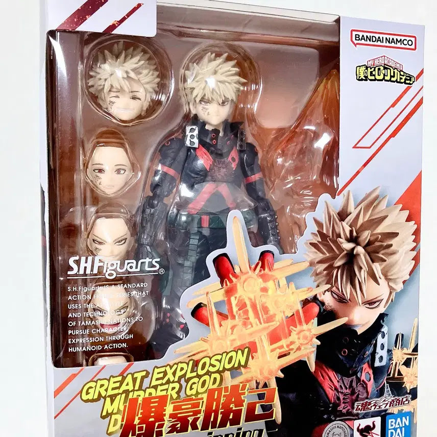 [BUNJANG] Bandai My Hero Academia Katsuki Bakugo SHF The Beginning Figure (Sealed) / 반다이 나의 히어로 아카데미아 바쿠고 shf 더 비기닝 미개봉