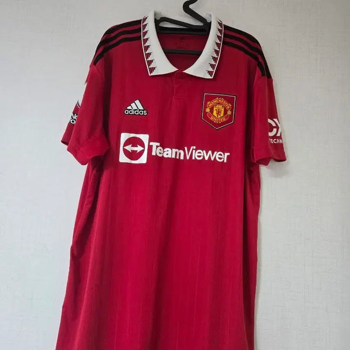 [BUNJANG] Manchester United 22-23 Ronaldo Home Football Jersey (XL) / 해외XL/ 22-23 맨유 홈 호날두 유니폼