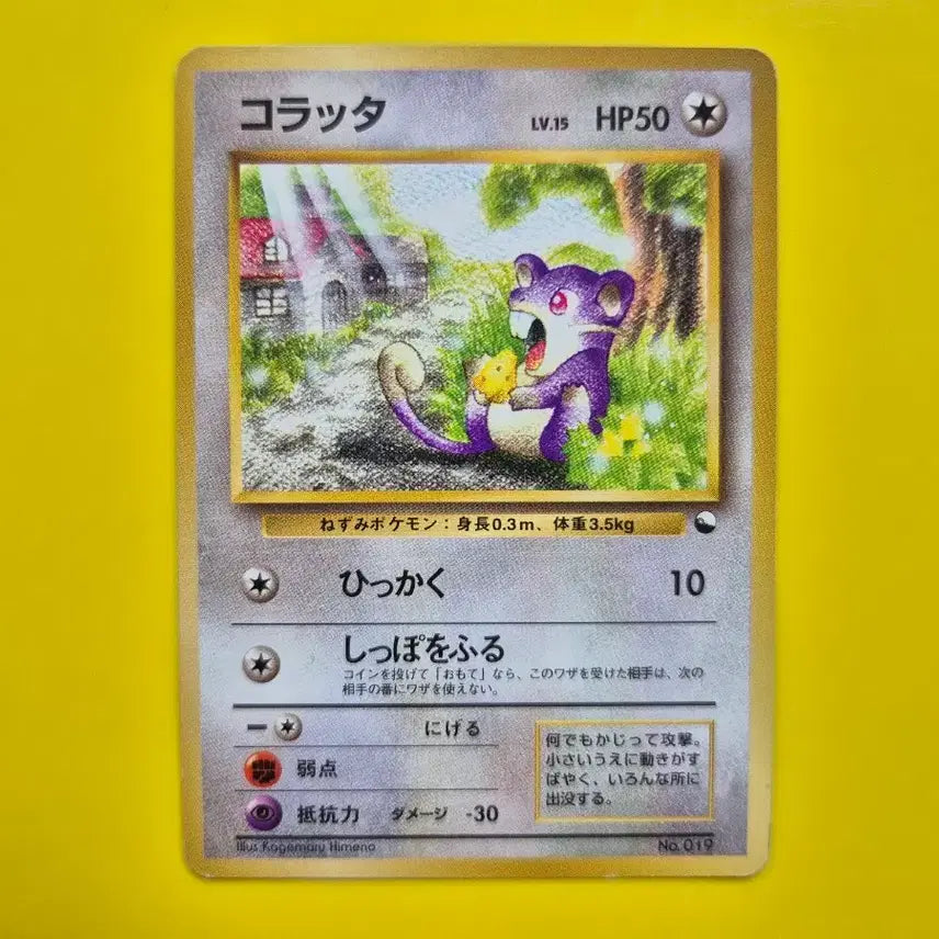 [BUNJANG] Pokemon Card 1996 Rare Swinub 1st Edition Japanese / 포켓몬카드 1996 극희소 꼬렛 초판 1st 1ed 일판 일본판