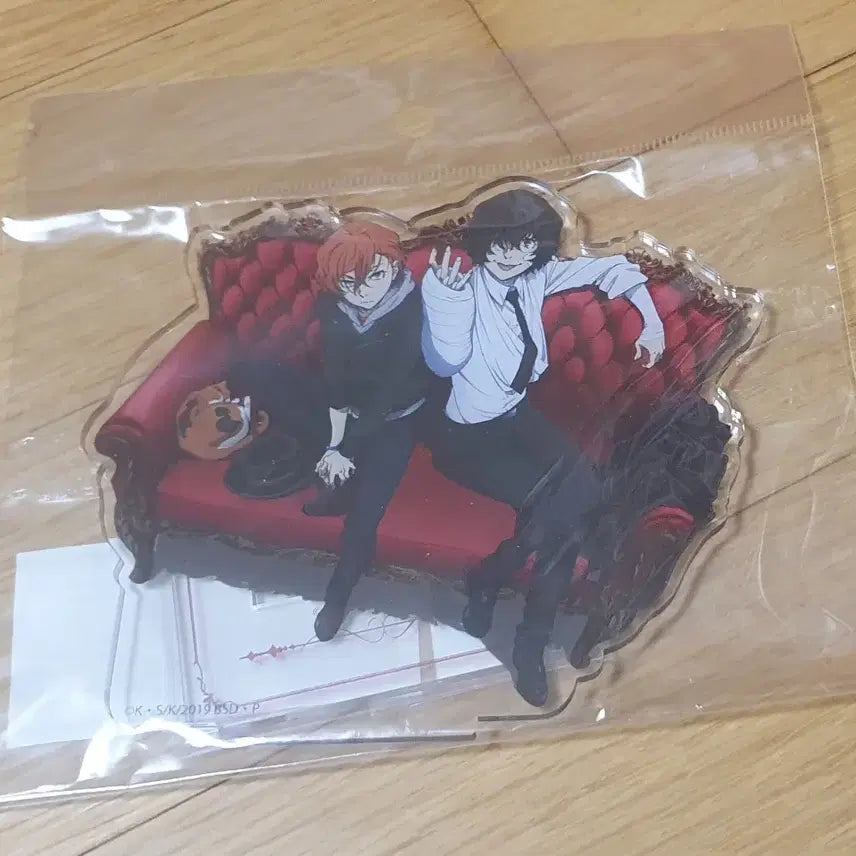 [BUNJANG] Bungo Stray Dogs Dazai Chuuya 15th Anniversary Acrylic Stand, PASH, Badge, Doll, Bromide, Limited Goods / 문스독 다자이 츄야 15세 아크릴스탠드 파샤 뱃지인형브로마이드한정굿즈판매