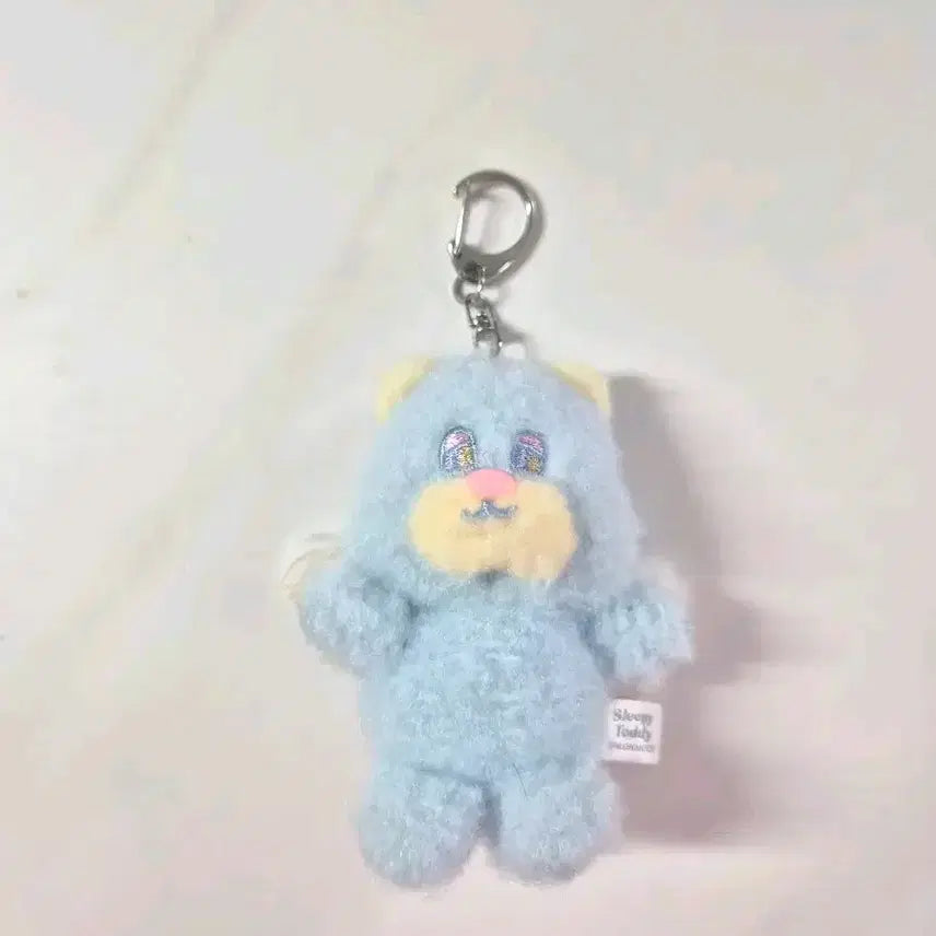 [BUNJANG] Neon Moon Sleepy Teddy Doll Keyring / 네온문 슬리피테디 인형키링