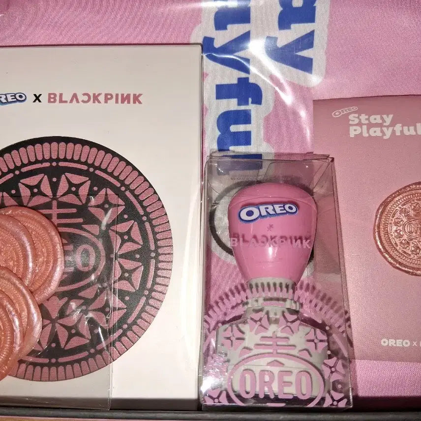 [BUNJANG] Blackpink Oreo 2nd Prize Goods Set &amp; Photocard / 블랙핑크 오레오 2등  굿즈4종 &amp; 오레오 포토카드
