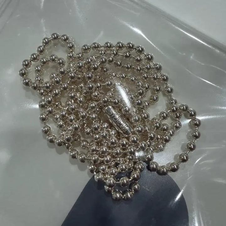 [BUNJANG] Chrome Hearts 30-inch Ball Chain Necklace / 크롬하츠 볼체인 30인치 새상품