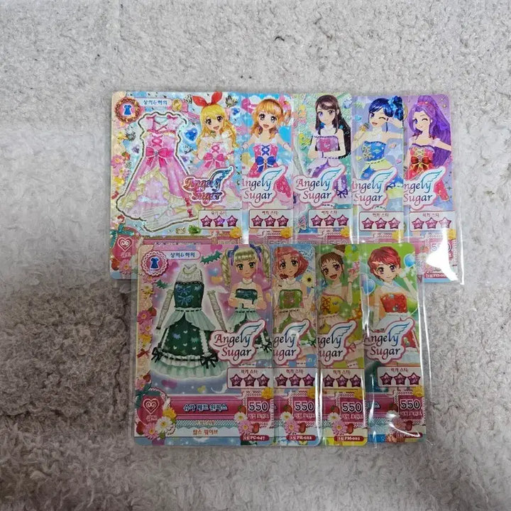 [BUNJANG] Aikatsu! The Movie Sugar Coord All Set / 아이카츠 극장판 슈가 코디 all 셋(일괄, 아래 글 필독!)