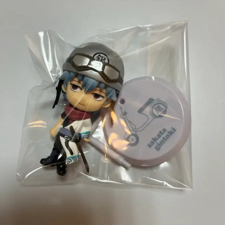 [BUNJANG] Gintama Gintoki Helmet Chibi-큥 Figure / 은혼 긴토키 헬멧 치비큥 고전