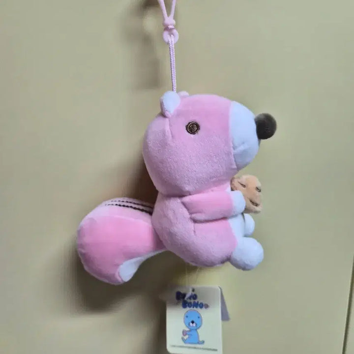 [BUNJANG] Bonobono Porori Doll Keychain / 보노보노 포로리  인형키링