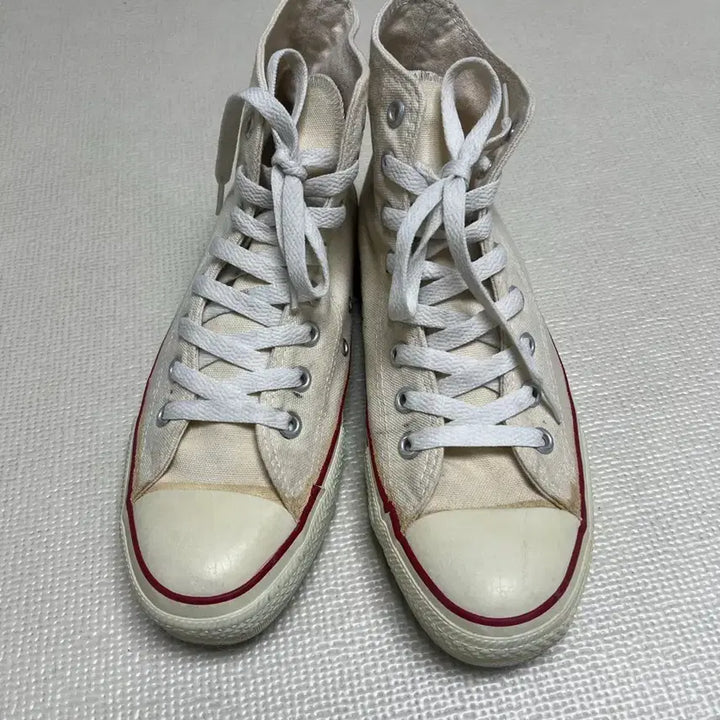 [SOLD OUT] 90s메이드인USA 컨버스하이 아이보리 7.5사이즈