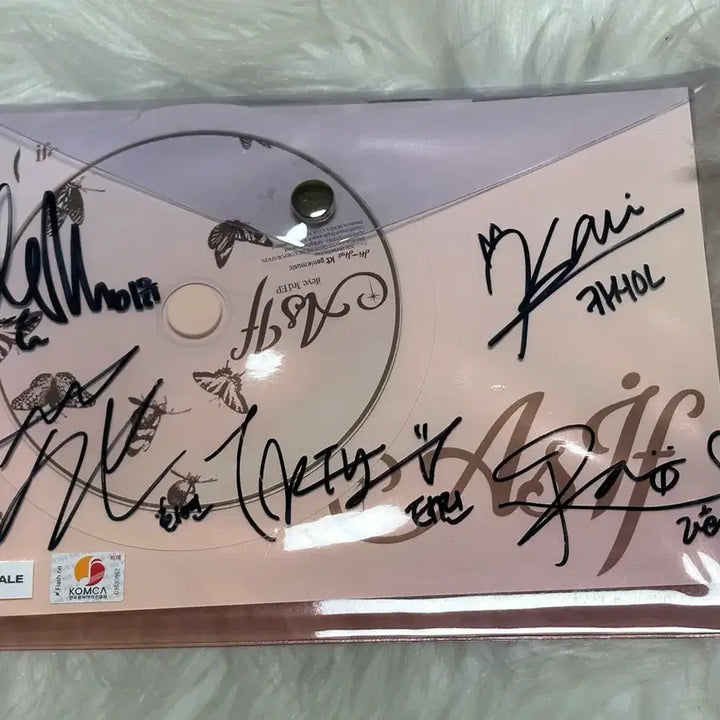 [BUNJANG] Ifeye Autographed Album / 이프아이 ifeye 친필 싸인앨범