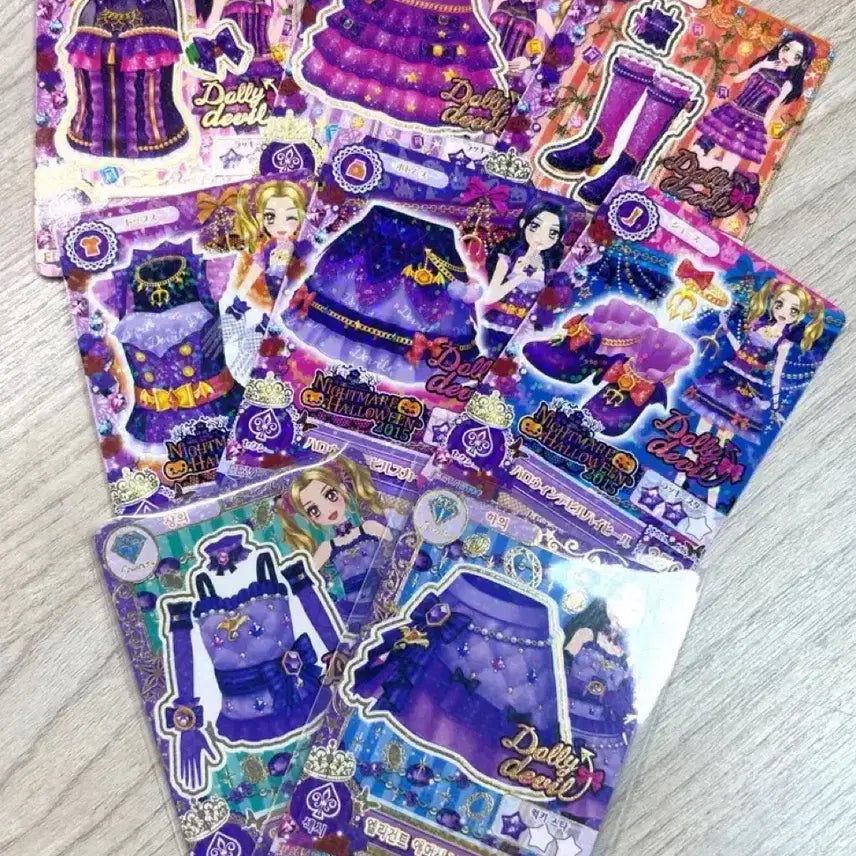 [BUNJANG] Aikatsu! Card Dooly Devil Nonorisa Bundle Set / 일판 한판) 아이엠스타 카드 돌리데빌 노노리사 일괄 판매