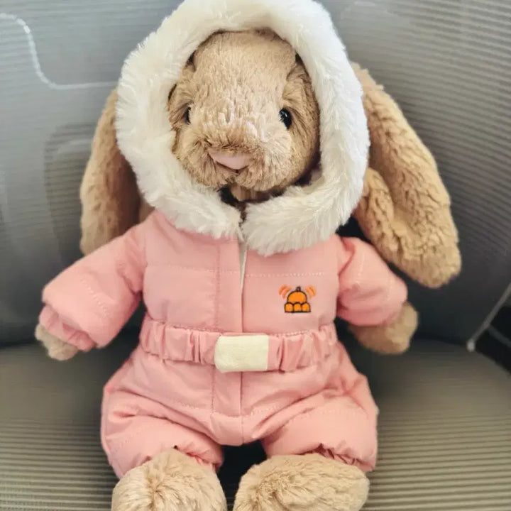 [BUNJANG] Jellycat Bashful Bunny Snow Suit Limited Edition / jellycat 바쉬풀 버니 스노우 수트 젤리캣 정품