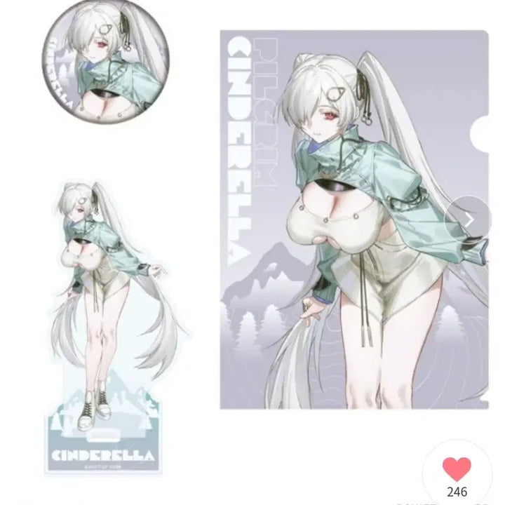 [BUNJANG] Nikke ZOZOTOWN Collaboration Cinderella, Crown, Grave, Modernia Capsule Toy Set / 예약구매)니케 조조타운 2026 콜라보 신데렐라,크라운,그레이브,모더니아