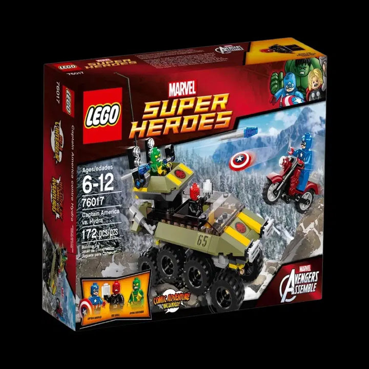 [BUNJANG] LEGO 76017 Marvel Super Heroes Captain America vs. Hydra / 레고 76017 마블슈퍼히어로즈 캡틴 아메리카 대 히드라