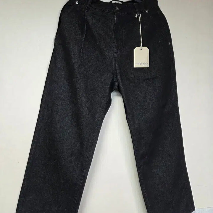 [BUNJANG] Roughside Drape Denim Black / 러프사이드 드레이프데님 블랙
