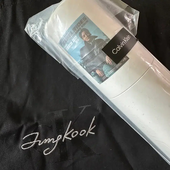[BUNJANG] Calvin Klein Jungkook Tote Bag with Poster / CKJK 정국 캘빈클라인 토트백 + 포스터 Jungkook CK
