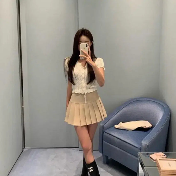 [BUNJANG] Siye Dozo Pleated Skirt (New) / 시예 도조 플리츠 스커트 (새상품)