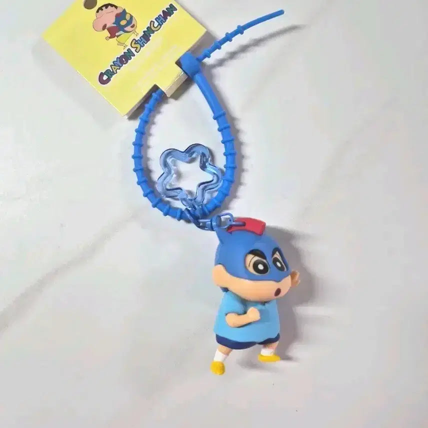 [BUNJANG] Action Mask Crayon Shin-chan Figure Keyring / 액션가면 짱구 피규어 인형키링