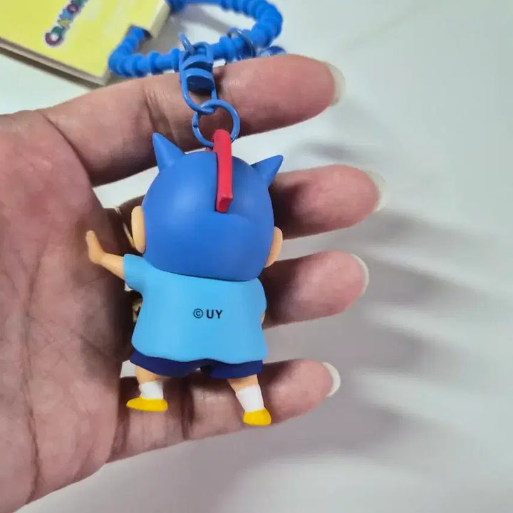 [BUNJANG] Action Mask Crayon Shin-chan Figure Keyring / 액션가면 짱구 피규어 인형키링