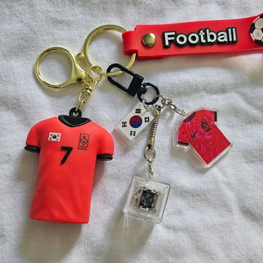 [BUNJANG] Son Heung-min World Cup Keychain Set / 월드컵손흥민키링셋트