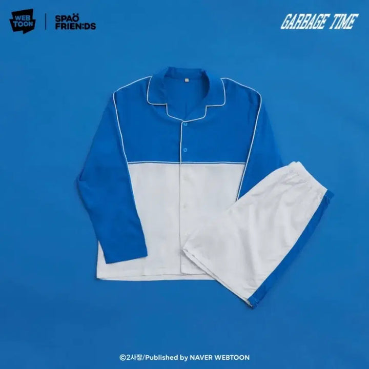 [BUNJANG] Garbage Time Ground High School SPAO Long Sleeve Pajamas L / 가비지타임 갑타 지상고 스파오 긴팔 잠옷 L 미개봉