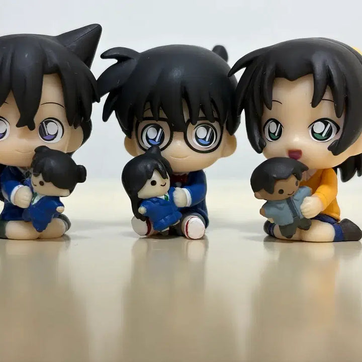[BUNJANG] Detective Conan "Hug Me Tight" Figure Set / 명탐정 코난 꼬옥 안아줘 피규어 3개세트 일괄