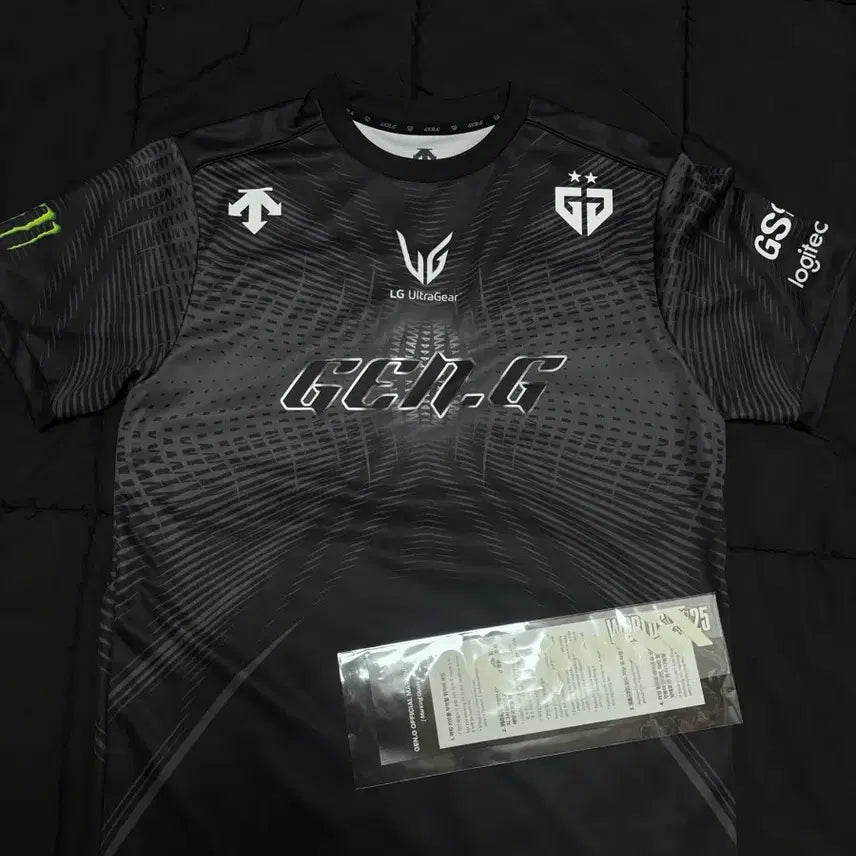 [BUNJANG] Gen.G 2025 Worlds Uniform (Includes Chovy Name Set) / 젠지 25 월즈 유니폼 S(쵸비마킹지 포함)