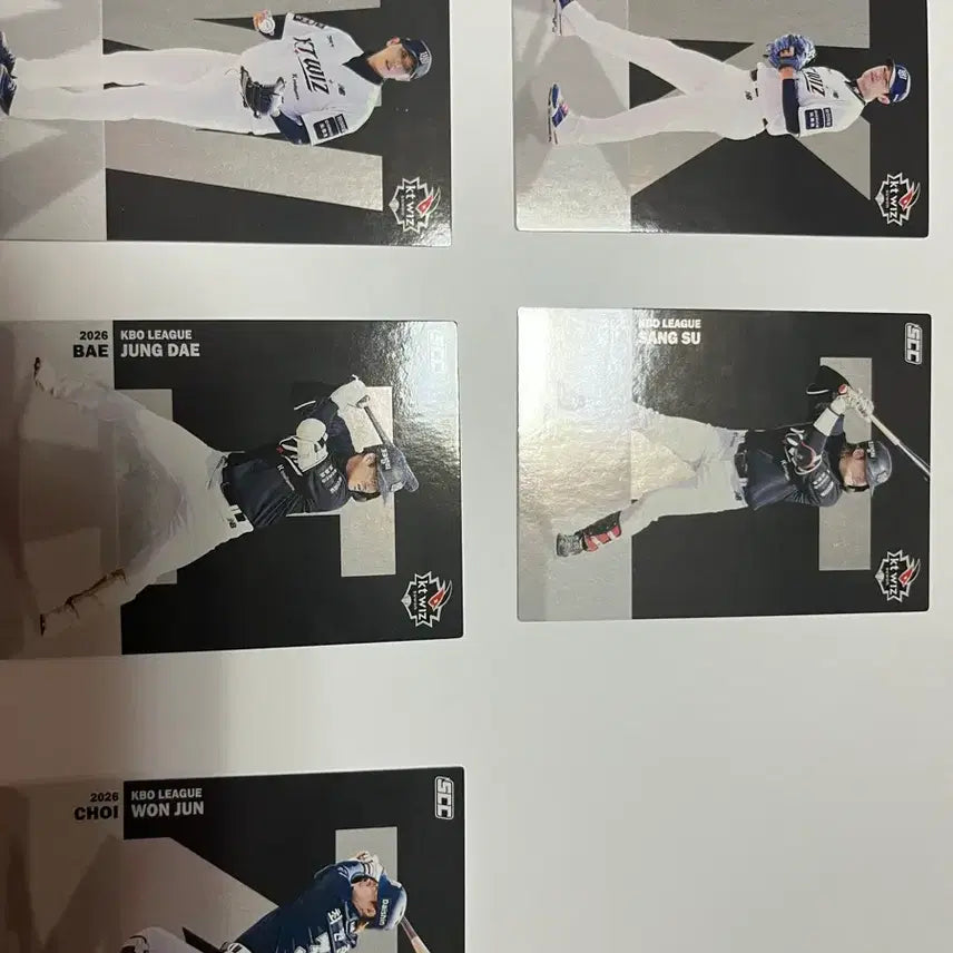 [BUNJANG] KT Wiz 2026 KBO League Alphabet Trading Cards / 2026 Kbo 카드 kt wiz 알파벳
