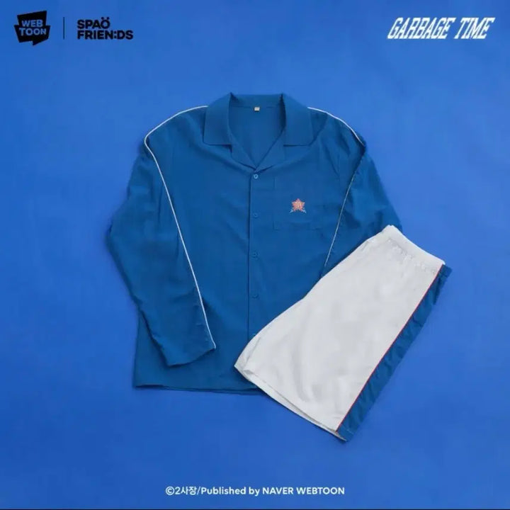 [BUNJANG] Garbage Time Spao Long Sleeve Pajamas L Sealed / 가비지타임 갑타 조형고 스파오 긴팔 잠옷 L 미개봉