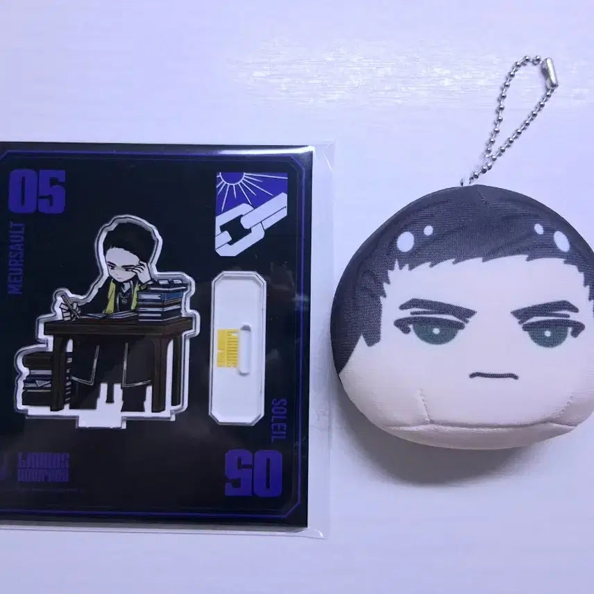 [BUNJANG] Limbus Company Meursault Acrylic Stand &amp; Manju Bundle Set / 림버스 컴퍼니 림컴 뫼르소 아크릴 스탠드 만쥬 일괄 양도