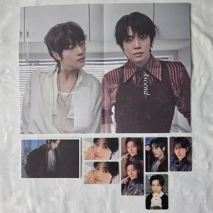 [BUNJANG] ZB1 Sung Hanbin Ascend Mini Album Photocard and Components Bundle Set / 제로베이스원 석매튜 Ascend-미니앨범 포카 및 구성품 일괄양도