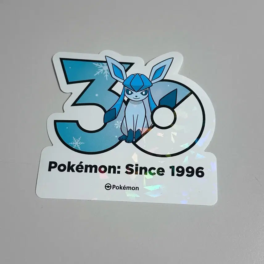[BUNJANG] Pokemon 30th Anniversary Glaceon Pop-up Sticker / [판매] 포켓몬 30주년 글레이시아 성수 팝업 스티커