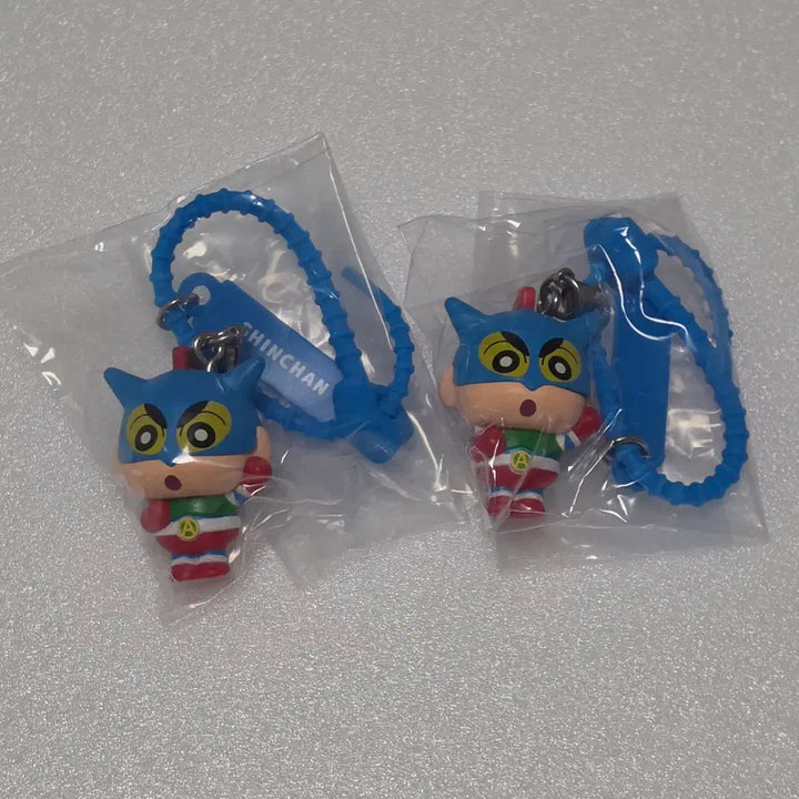 [BUNJANG] Crayon Shin-chan Action Mask Colorful Charm Keychain / 짱구 컬러풀 챰 키링 (중복 판매)