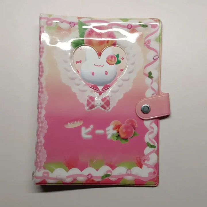 [BUNJANG] Tokki Jikimi Peach Binder / 토끼지킴이 바인더 복숭아