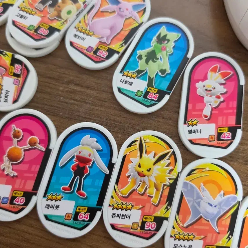 [BUNJANG] Pokemon Tag-Stars 2, 3, 4 Star Cards / 포켓몬 태그스타 2.3.4성