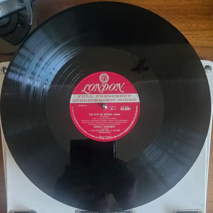 [BUNJANG] Ernest Ansermet &amp; Suisse Romande Orchestra - Stravinsky: The Rite of Spring (Decca London CS 6031) / Decca London 앙세르메 - 스트라빈스키 봄의 제전 WB