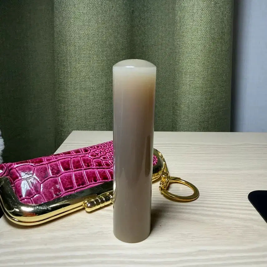 [BUNJANG] Natural White Ox Bone Seal (6 Pun) / 천연 백수우도장 6푼