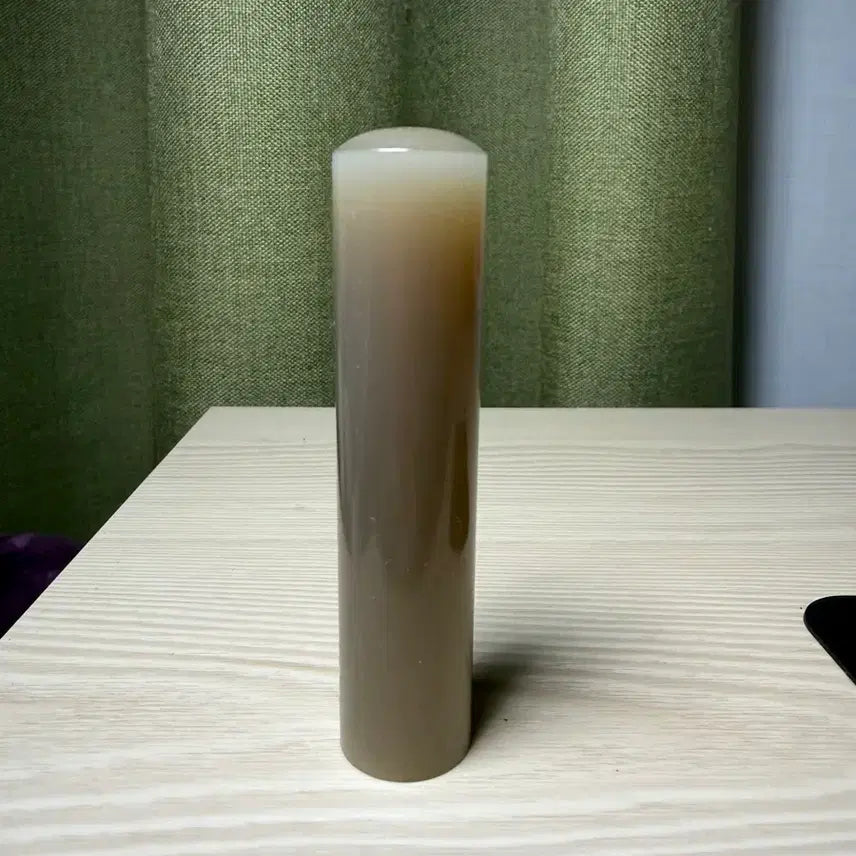[BUNJANG] Natural White Ox Bone Seal (6 Pun) / 천연 백수우도장 6푼
