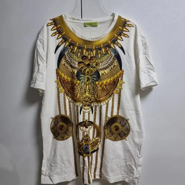 [BUNJANG] Versace Baroque Print T-Shirt / 베르사체 바로크 문양 티셔츠