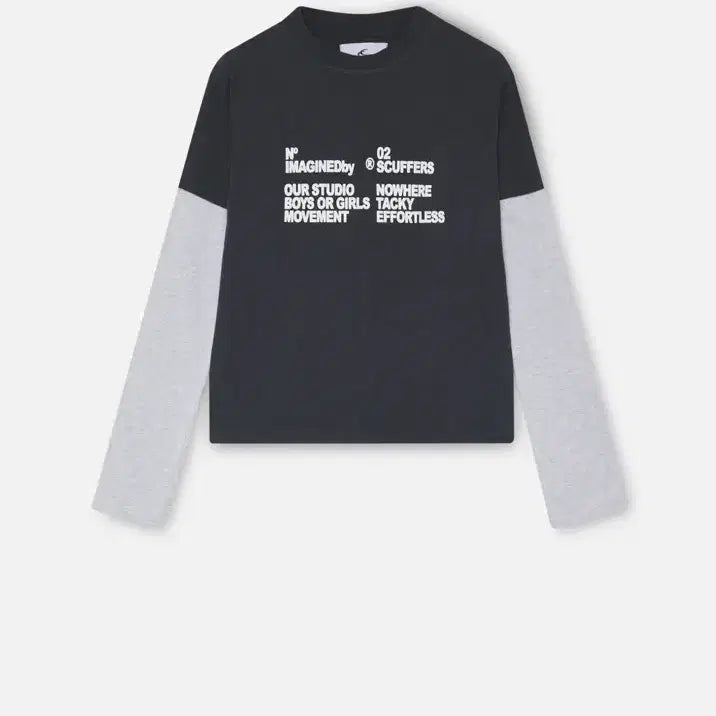 [BUNJANG] Scuffers Ving Navy Longsleeve T-shirt / Scuffers Ving Navy Longsleeve (s)