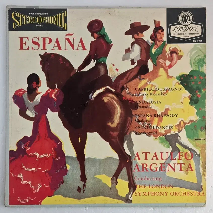 [BUNJANG] Decca London Argenta - España LP (WB 1st Pressing) / Decca London 아르젠타 - Espana LP (WB 초반)