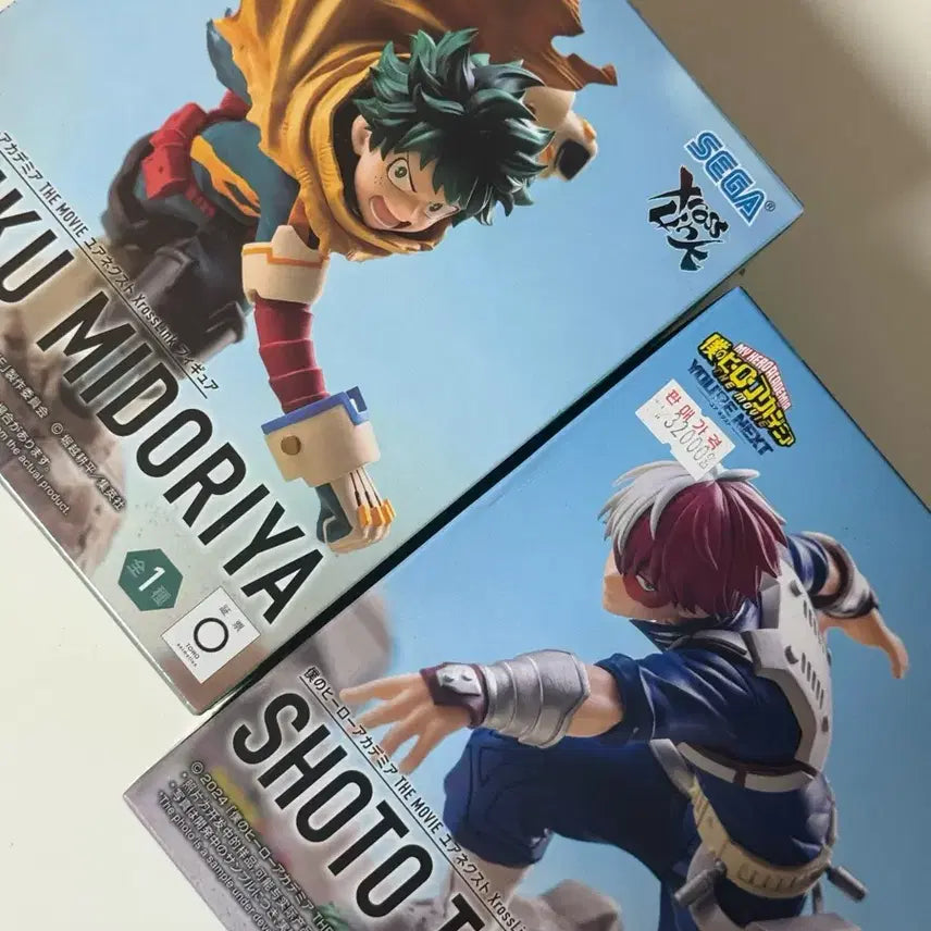 [BUNJANG] YourNext Izuku Midoriya &amp; Shoto Todoroki 2.0 Figures Bundle Set / 유어넥스트 세가 미도리야 이즈쿠 토도로키 쇼토 피규어 일괄