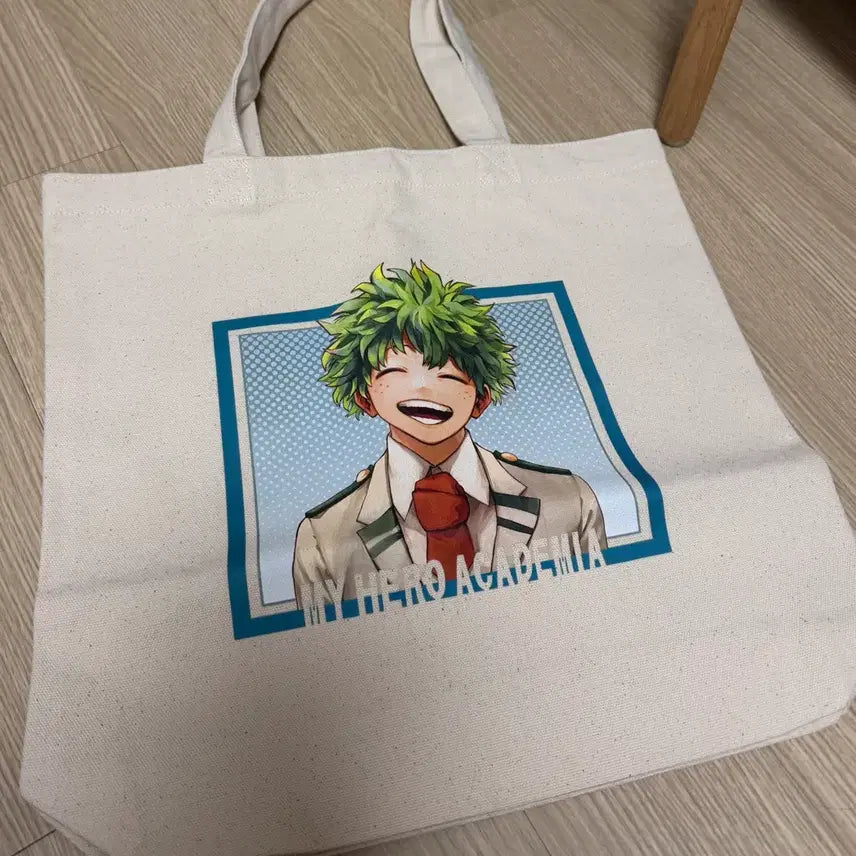 [BUNJANG] My Hero Academia Izuku Midoriya "Deku" Original Art Exhibition Tote Bag / 나히아 원화전 미도리야 데쿠 토트백 히로아카 굿즈