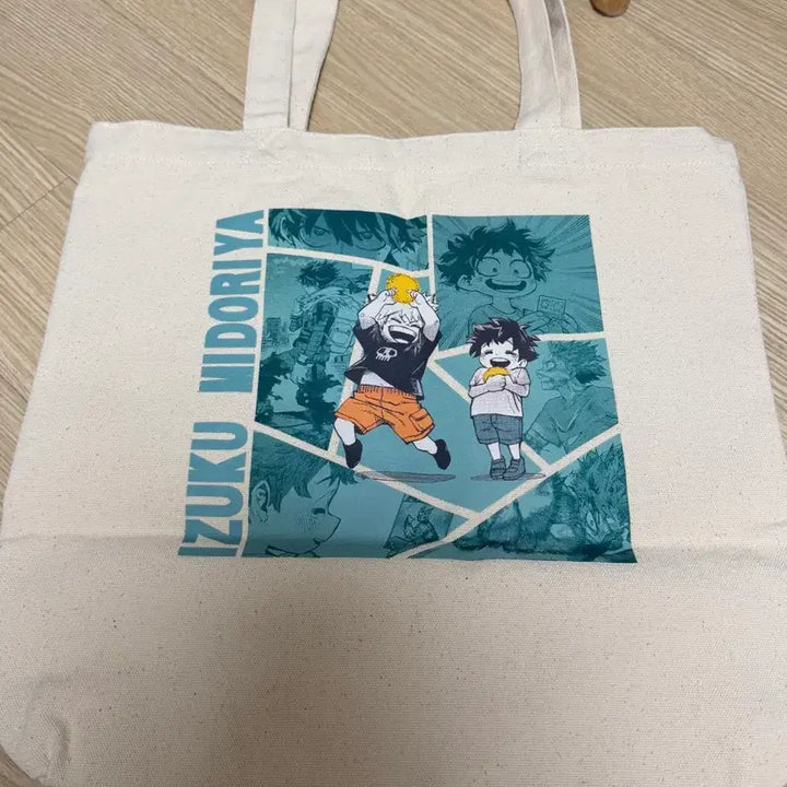 [BUNJANG] My Hero Academia Izuku Midoriya "Deku" Original Art Exhibition Tote Bag / 나히아 원화전 미도리야 데쿠 토트백 히로아카 굿즈
