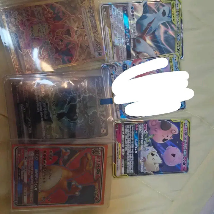 [BUNJANG] Pokemon Card Charizard GX SR, Zekrom SAR, Charizard UR / 포켓몬카드 리자몽,뮤츠,피카츄 등 GX희귀카드