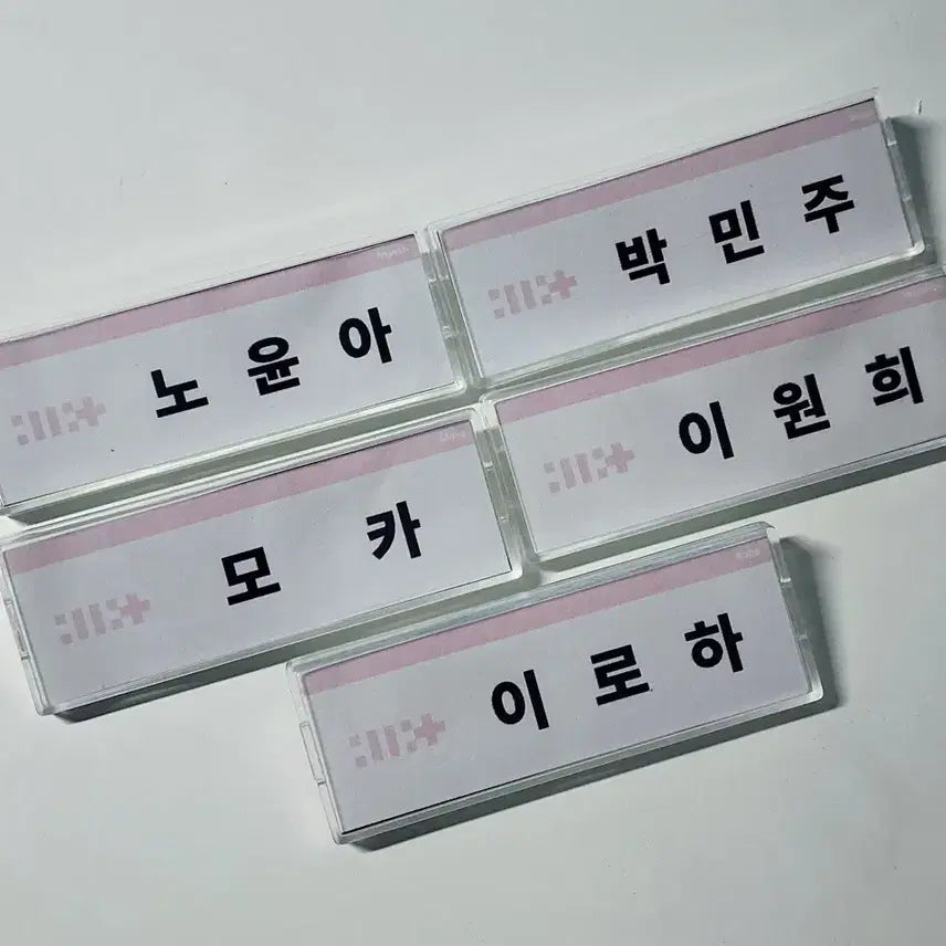 [BUNJANG] ILLIT Member Name Tag / 아일릿 명찰